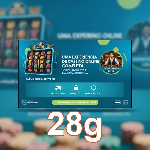 Tela de login 28g no celular com acesso rápido