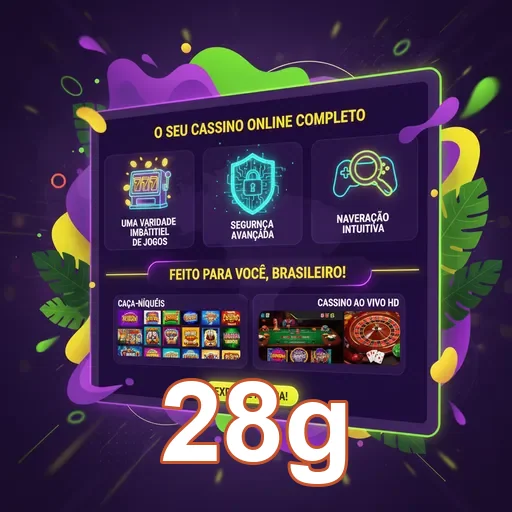 Tela de suporte e jogo responsável na plataforma 28g